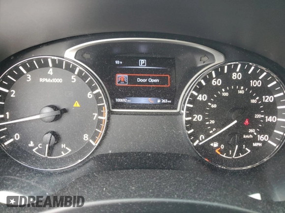 2016 Nissan Pathfinder Platinum with VIN 5N1AR2MN7GC657846, listed as a Copart auction lot 61353405 with 100,692 mi miles and Salvage title. Bid and sale history available at DreamBid. Image 9.