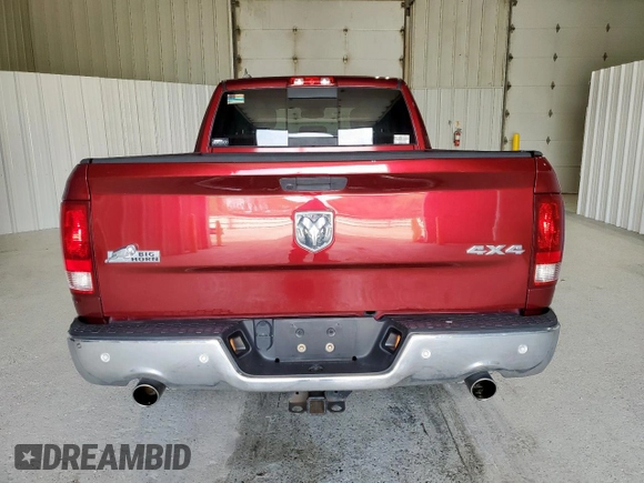 2019 Ram 1500 Big Horn z VIN 1C6RR7TT2KS714206, wystawiony jako Copart lot #58811635 z przebiegiem 94 139 mil mil oraz Czysty tytuł • Clean title. Historia ofert i sprzedaży dostępna na DreamBid. Obrazek 6.