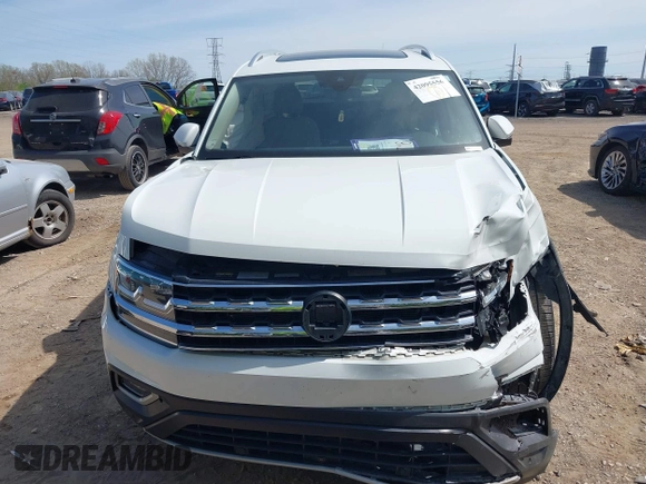 2019 Volkswagen Atlas SEL Premium with VIN 1V2NR2CA4KC612472, listed as a IAAI auction lot 42095556 with 98,397 mi miles and . Bid and sale history available at DreamBid. Image 17.