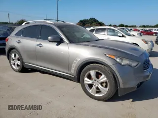 2009 Infiniti FX with VIN JNRAS18U99M104892, listed as a Copart auction lot 66665545 with 284,876 mi miles and Clean title. Bid and sale history available at DreamBid. Image 4.