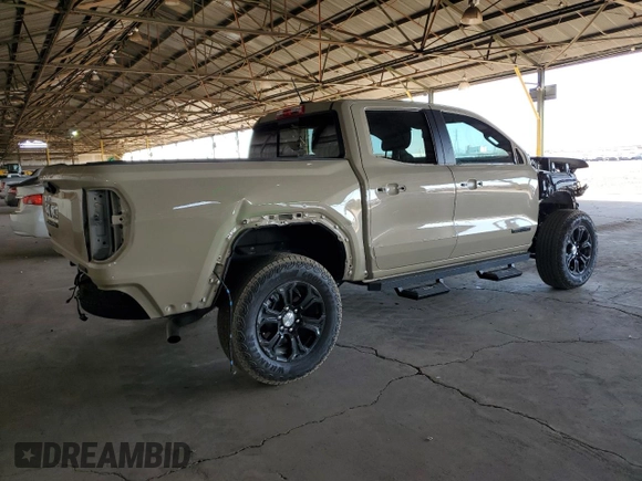 2023 GMC Canyon 2WD Elevation with VIN 1GTP5BEK7P1248837, listed as a Copart auction lot 77825924 with 6,793 mi miles and Salvage Title. Bid and sale history available at carsss.com. Image 3.