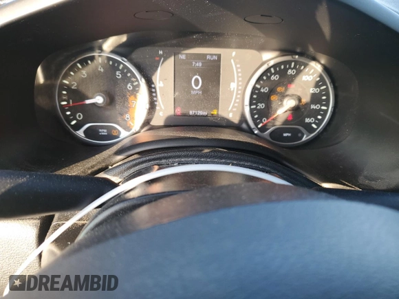 2017 Jeep Renegade Altitude with VIN ZACCJBBH0HPF86178, listed as a Copart auction lot 48232305 with 87,129 mi miles and Salvage title. Bid and sale history available at DreamBid. Image 9.
