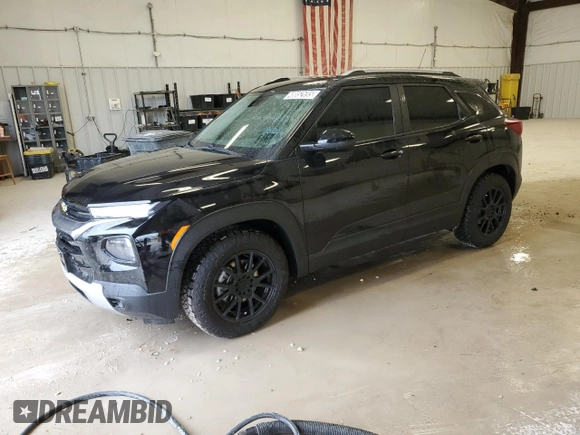 2021 Chevrolet TrailBlazer LT with VIN KL79MPSL1MB153599, listed as a Copart auction lot 48052695 with 95,870 mi miles and Clean Title. Bid and sale history available at carsss.com. Image 1.
