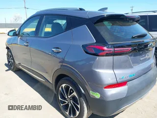 2022 Chevrolet Bolt EUV Premier with VIN 1G1FZ6S09N4107637, listed as a IAAI auction lot 41884747 with 42,156 mi miles. Bid and sale history available at carsss.com. Image 3.