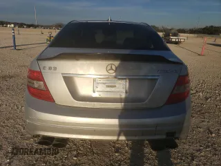 2009 Mercedes-Benz C 63 AMG with VIN WDDGF77X59F251024, listed as a Copart auction lot 86815874 with 116,990 mi miles and Salvage Title. Bid and sale history available at DreamBid. Image 6.