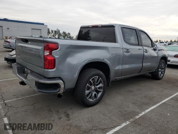 2023 Chevrolet Silverado 1500 LT with VIN 1GCPACEK3PZ234808, listed as a Copart auction lot 81711604 with 27,943 mi miles and Salvage Title. Bid and sale history available at DreamBid. Image 3.