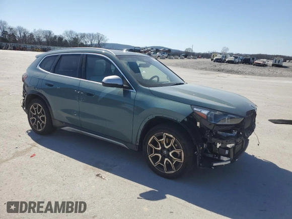 2024 BMW X1 xDrive28i with VIN WBX73EF00R5Z01009, listed as a Copart auction lot 48136195 with 15,133 mi miles and Salvage Title. Bid and sale history available at carsss.com. Image 4.