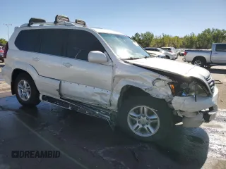 2007 Lexus GX 470 with VIN JTJBT20X570146751, listed as a Copart auction lot 71427624 with 204,604 mi miles and Salvage Title. Bid and sale history available at carsss.com. Image 4.
