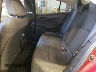 2022 Toyota Corolla LE with VIN JTDEPMAE9NJ201982, listed as a Copart auction lot 43121115 with 67,004 mi miles and Salvage Title. Bid and sale history available at carsss.com. Image 10.