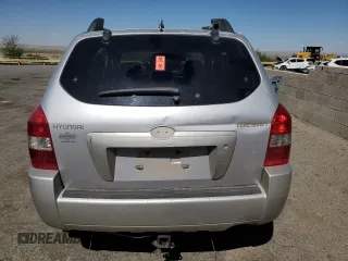 2005 Hyundai Tucson GL with VIN KM8JM12B25U241969, listed as a Copart auction lot 53461165 with 216,197 mi miles and Salvage Title. Bid and sale history available at carsss.com. Image 6.