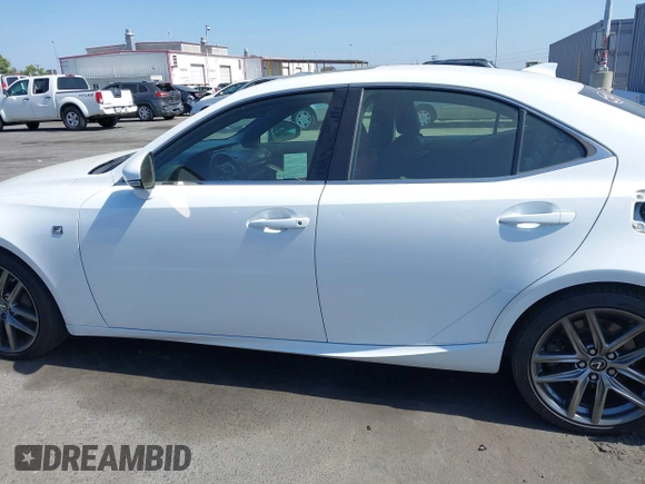 2014 Lexus IS 350 with VIN JTHBE1D25E5002122, listed as a IAAI auction lot 42516955 with 85,127 mi miles and . Bid and sale history available at DreamBid. Image 14.