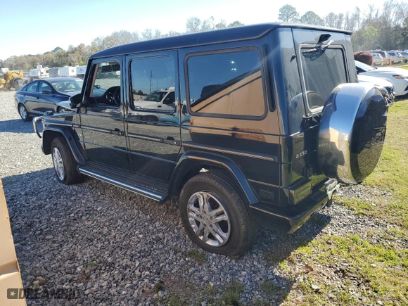 2015 Mercedes-Benz G-Class G 550 with VIN WDCYC3HF3FX233739, listed as a Copart auction lot 42241455 with 123,181 mi miles and Salvage Title. Bid and sale history available at carsss.com. Image 2.