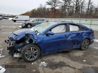 2024 Kia Forte LXS with VIN 3KPF24ADXRE699901, listed as a Copart auction lot 44396105 with 17,017 mi miles and Non Repairable. Bid and sale history available at carsss.com. Image 1.