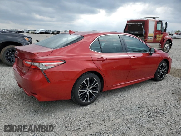 2019 Toyota Camry LE with VIN 4T1B11HK1KU225553, listed as a Copart auction lot 53112495 with 67,886 mi miles and Salvage Title. Bid and sale history available at carsss.com. Image 3.