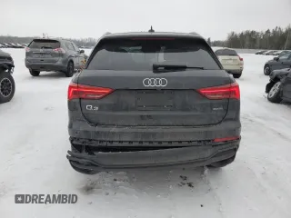 2022 Audi Q3 S line Premium Plus with VIN WA1EECF34N1018555, listed as a Copart auction lot 42917565 with 130,380 mi miles and Salvage title. Bid and sale history available at DreamBid. Image 6.