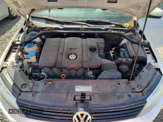 2011 Volkswagen Jetta SE with VIN 3VWDZ7AJ8BM320218, listed as a Copart auction lot 58357675 with 154,096 mi miles and Salvage title. Bid and sale history available at DreamBid. Image 11.