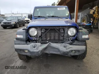 2018 Jeep Wrangler Unlimited Sport z VIN 1C4HJXDN3JW305148, wystawiony jako Copart lot #49808205 z przebiegiem 121 758 mil mil oraz Szkoda całkowita • Salvage title. Historia ofert i sprzedaży dostępna na DreamBid. Obrazek 5.