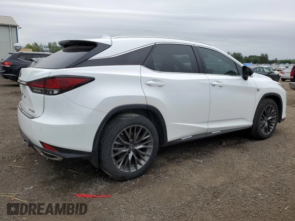2020 Lexus RX 350 F Sport Performance с VIN 2T2YZMDA4LC219987, выставлен на аукционе Copart как лот 59854285 с пробегом 89 457 миль миль и Чистый • Clean title. История ставок и продаж доступна на DreamBid. Изображение 3.