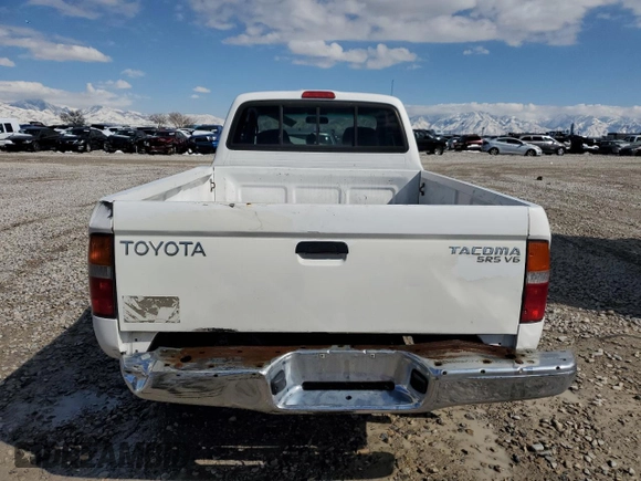 1999 Toyota Tacoma with VIN 4TAWN72N2XZ434256, listed as a Copart auction lot 49873685 with 285,424 mi miles and Salvage title. Bid and sale history available at DreamBid. Image 6.