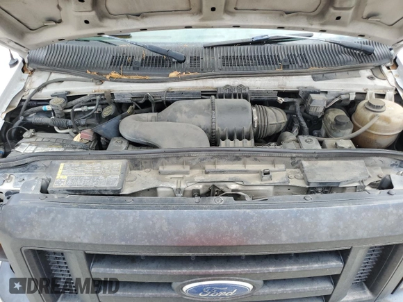 2008 Ford Econoline Cargo Commercial with VIN 1FTNE24W68DA63092, listed as a Copart auction lot 50816305 with 298,726 mi miles and Salvage Title. Bid and sale history available at DreamBid. Image 12.