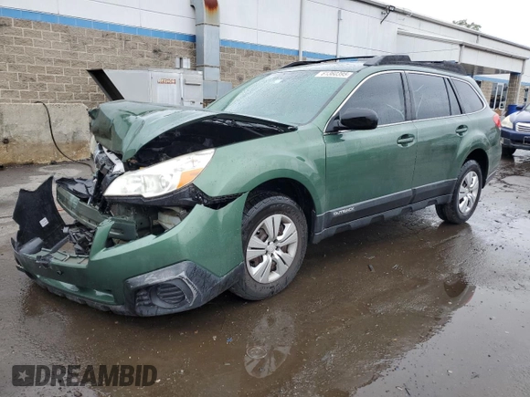 2013 Subaru Outback 2.5i with VIN 4S4BRCAC2D3230700, listed as a Copart auction lot 61360395 with 117,678 mi miles and Salvage title. Bid and sale history available at DreamBid. Image 1.