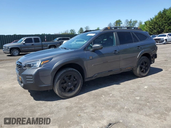 2023 Subaru Outback Wilderness с VIN 4S4BTGUD7P3118959, выставлен на аукционе Copart как лот 56583405 с пробегом 52 668 миль миль и Списание • Salvage title. История ставок и продаж доступна на DreamBid. Изображение 1.