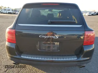 2006 Porsche Cayenne S with VIN WP1AB29P56LA65717, listed as a Copart auction lot 75788274 with 125,623 mi miles and Salvage Title. Bid and sale history available at carsss.com. Image 6.