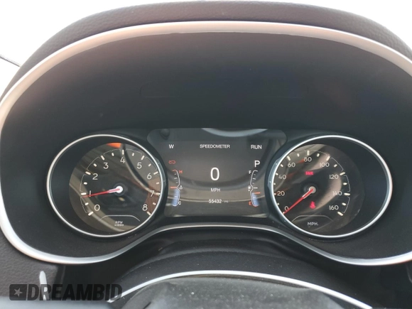 2018 Jeep Compass Latitude z VIN 3C4NJDBB3JT326243, wystawiony jako Copart lot #60688755 z przebiegiem 55 432 mil mil oraz Szkoda całkowita • Salvage title. Historia ofert i sprzedaży dostępna na DreamBid. Obrazek 9.