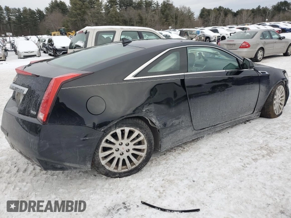 2012 Cadillac CTS Coupe Performance with VIN 1G6DM1E36C0110413, listed as a Copart auction lot 44948465 with 151,261 mi miles and Clean Title. Bid and sale history available at carsss.com. Image 3.