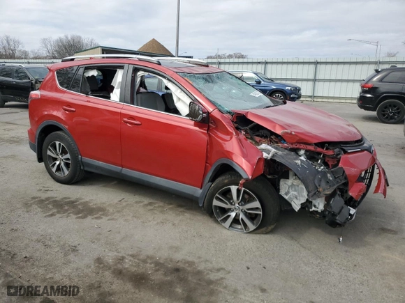 2016 Toyota RAV4 XLE with VIN 2T3RFREV5GW483179, listed as a Copart auction lot 49007185 with 120,022 mi miles and Salvage Title. Bid and sale history available at carsss.com. Image 4.
