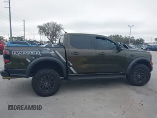 2024 Ford Ranger Raptor with VIN 1FTER4LR2RLE05950, listed as a IAAI auction lot 41590870 with 10,891 mi miles. Bid and sale history available at carsss.com. Image 13.