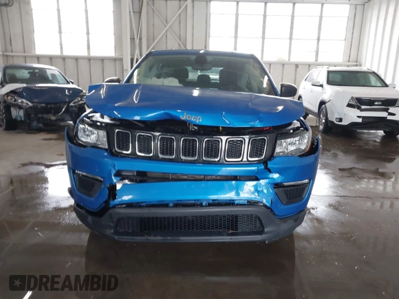 2021 Jeep Compass Sport с VIN 3C4NJCAB8MT510898, выставлен на аукционе IAAI как лот 41973898 с пробегом 57 098 миль миль и . История ставок и продаж доступна на DreamBid. Изображение 12.