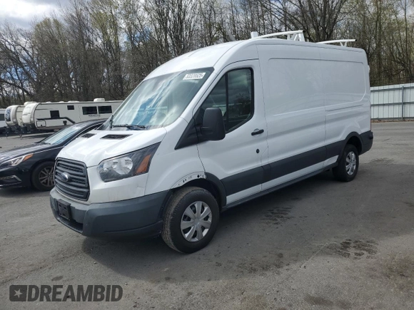 2015 Ford Transit with VIN 1FTNR2CV1FKA35481, listed as a Copart auction lot 53328525 with 129,822 mi miles and Clean Title. Bid and sale history available at DreamBid. Image 1.