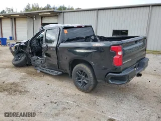 2019 Chevrolet Silverado 1500 Custom Trail Boss with VIN 3GCPYCEF3KG291520, listed as a Copart auction lot 82013774 with 0 mi miles and Salvage Title. Bid and sale history available at carsss.com. Image 2.