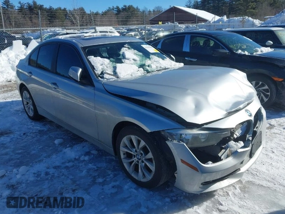 2015 BMW 3 Series 328i xDrive with VIN WBA3B5G5XFNS20065, listed as a IAAI auction lot 41590092 with 119,242 mi miles. Bid and sale history available at carsss.com. Image 1.
