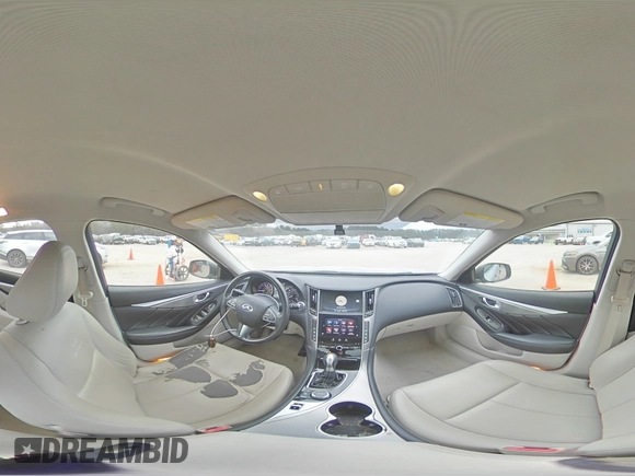 2014 Infiniti Q50 with VIN JN1BV7AP5EM678499, listed as a Copart auction lot 47460365 with 84,286 mi miles and Salvage Title. Bid and sale history available at carsss.com. Image 13.