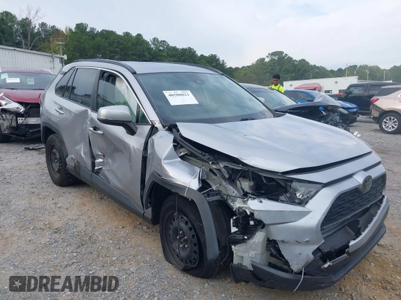 2019 Toyota RAV4 LE with VIN JTMK1RFVXKD033547, listed as a IAAI auction lot 40508021 with 72,849 mi miles. Bid and sale history available at carsss.com. Image 13.