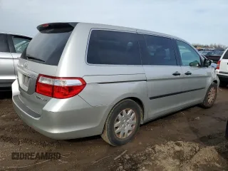 2005 Honda Odyssey LX with VIN 5FNRL382X5B064898, listed as a Copart auction lot 49385505 with 147,284 mi miles and Salvage Title. Bid and sale history available at carsss.com. Image 3.