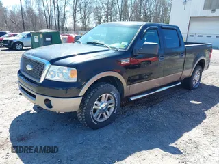 2006 Ford F-150 XLT with VIN 1FTPW14586KC90896, listed as a IAAI auction lot 41910761 with 115,657 mi miles. Bid and sale history available at carsss.com. Image 2.
