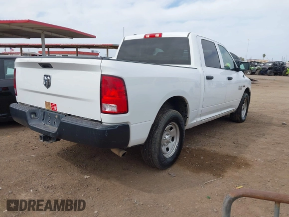 2018 Ram 1500 Tradesman with VIN 1C6RR6KM0JS278331, listed as a IAAI auction lot 41929093 with 43,862 mi miles and . Bid and sale history available at DreamBid. Image 4.