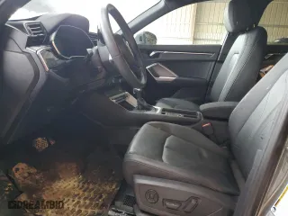 2023 Audi Q3 S line Premium Plus with VIN WA1EECF37P1120581, listed as a Copart auction lot 87961405 with 29,656 mi miles and Salvage Title. Bid and sale history available at carsss.com. Image 7.