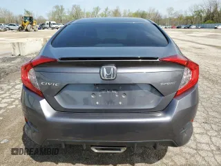 2019 Honda Civic Sport with VIN 2HGFC2F89KH543311, listed as a Copart auction lot 85769134 with 33,509 mi miles and Salvage Title. Bid and sale history available at DreamBid. Image 6.