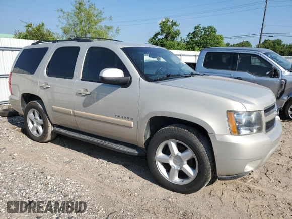 2008 Chevrolet Tahoe 1LT with VIN 1GNFC13J38R243571, listed as a Copart auction lot 62950294 with 199,698 mi miles and Salvage title. Bid and sale history available at DreamBid. Image 4.