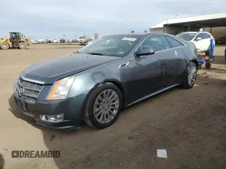 2011 Cadillac CTS Coupe Performance with VIN 1G6DL1ED5B0137998, listed as a Copart auction lot 82559194 with 107,929 mi miles and Salvage Title. Bid and sale history available at carsss.com. Image 1.