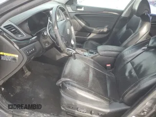 2014 Kia Cadenza Premium with VIN KNALN4D74E5128214, listed as a Copart auction lot 87692675 with 159,014 mi miles and Salvage Title. Bid and sale history available at carsss.com. Image 7.