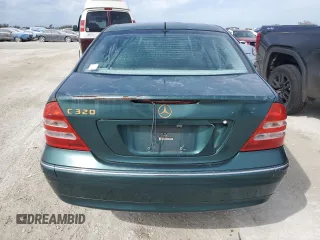 2001 Mercedes-Benz C 320 with VIN WDBRF64J51F046612, listed as a Copart auction lot 47940575 with Not Provided miles and Non Repairable. Bid and sale history available at DreamBid. Image 6.