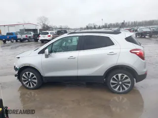 2021 Buick Encore Preferred with VIN KL4CJESB5MB347091, listed as a IAAI auction lot 40858447 with 27,168 mi miles. Bid and sale history available at carsss.com. Image 14.