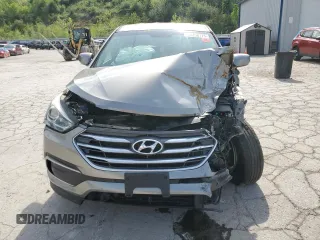 2018 Hyundai Santa Fe 2.4L z VIN 5NMZTDLB9JH079656, wystawiony jako Copart lot #54256175 z przebiegiem 100 678 mil mil oraz Szkoda całkowita • Salvage title. Historia ofert i sprzedaży dostępna na DreamBid. Obrazek 5.