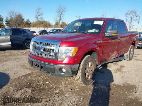 2013 Ford F-150 XL with VIN 1FTFW1EF3DFB33589, listed as a IAAI auction lot 41310843 with 91,800 mi miles. Bid and sale history available at carsss.com. Image 17.
