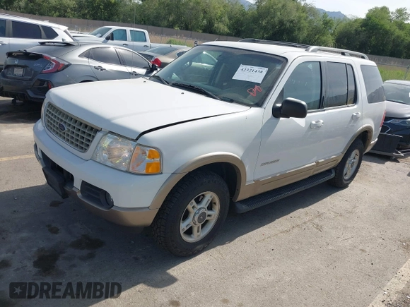 2002 Ford Explorer Eddie Bauer с VIN 1FMZU74E32ZB77338, выставлен на аукционе IAAI как лот 42321438 с пробегом 347 975 миль миль и . История ставок и продаж доступна на DreamBid. Изображение 17.